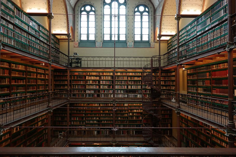 library, books, read, learn, literature, study, education, historically HD wallpaper