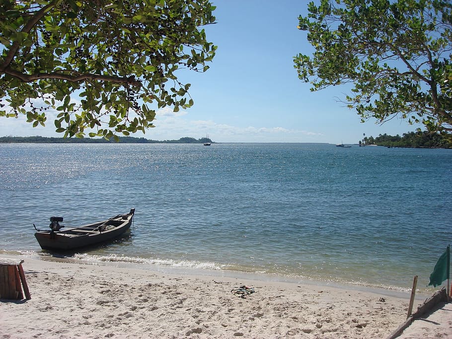 bar, great, bahia, beach, landscape, paradise, mar, water, nautical vessel HD wallpaper