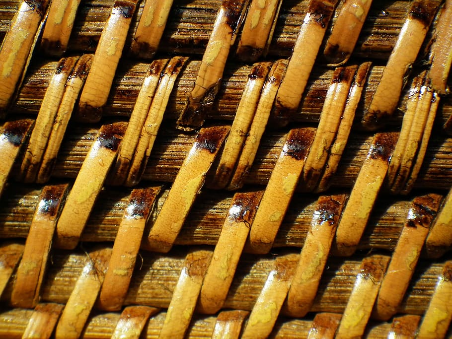 Rattan, Braid, Structure, natural material, wattle, texture HD wallpaper
