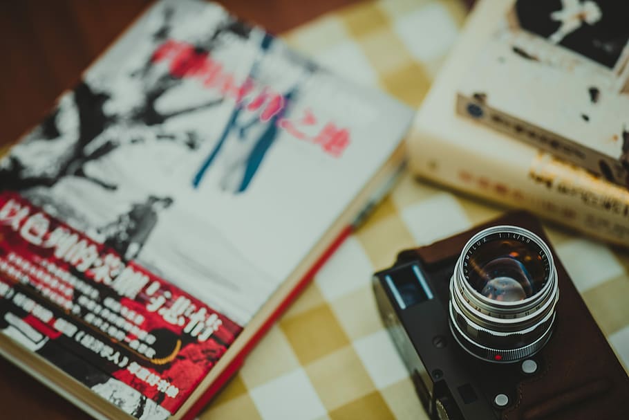 shallow focus of DSLR camera, shallow focus photography of camera HD wallpaper