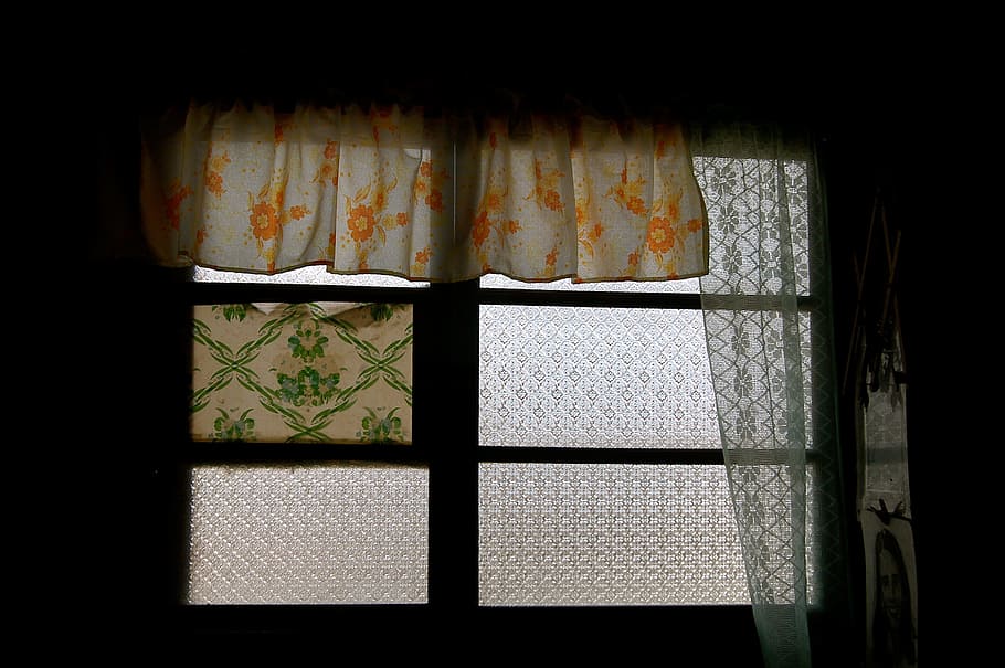 window, frame, curtains, interior, decor, indoors, house, home HD wallpaper