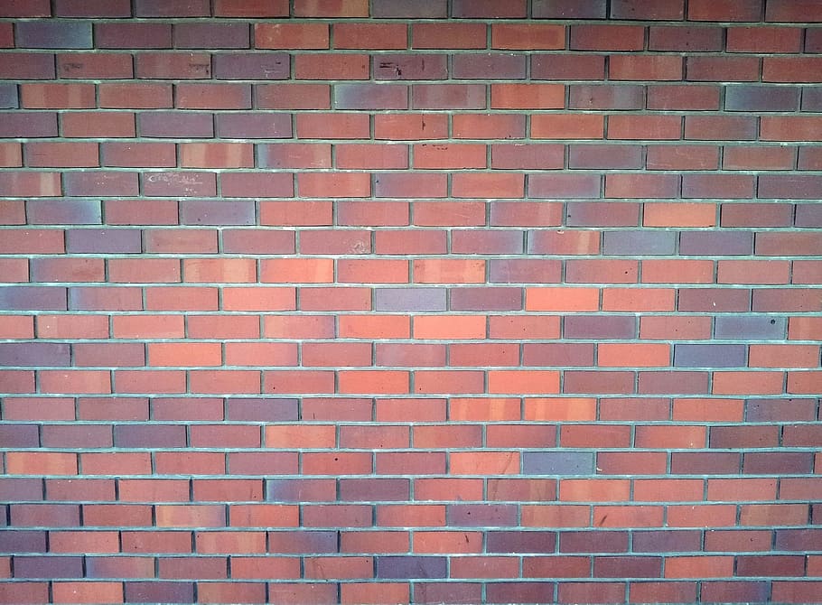 brick, wall, red, bricks, backdrop, textured, exterior, masonry HD wallpaper