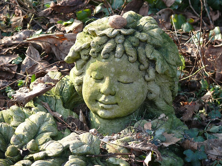 image, eleven, garden, statue, art and craft, sculpture, creativity HD wallpaper