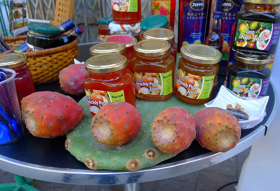 figs, fruit, food, malta, gozo, cactus fruit, jam, fruits, exotic HD wallpaper
