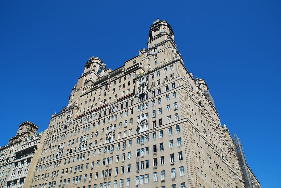 Skyscraper, Old, Facade, Architecture, house facade, building HD wallpaper