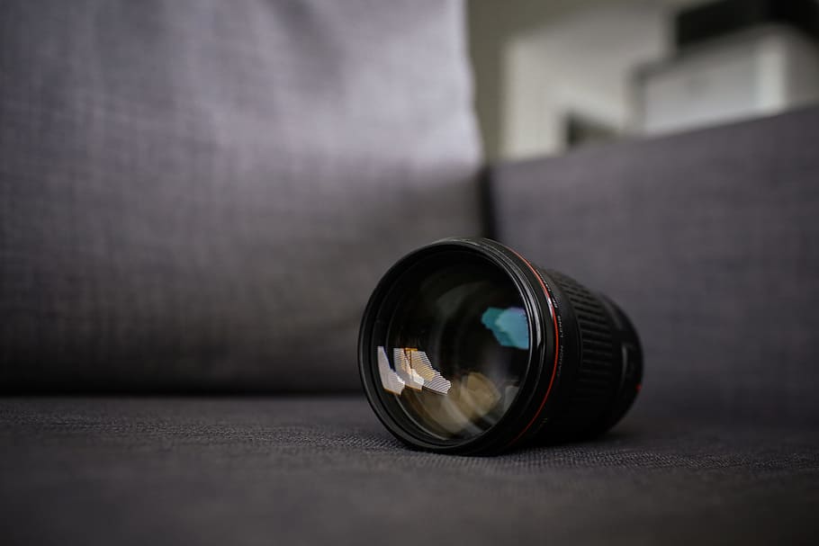 black DSLR camera lens, black DSLR lens, camera - Photographic Equipment, HD wallpaper