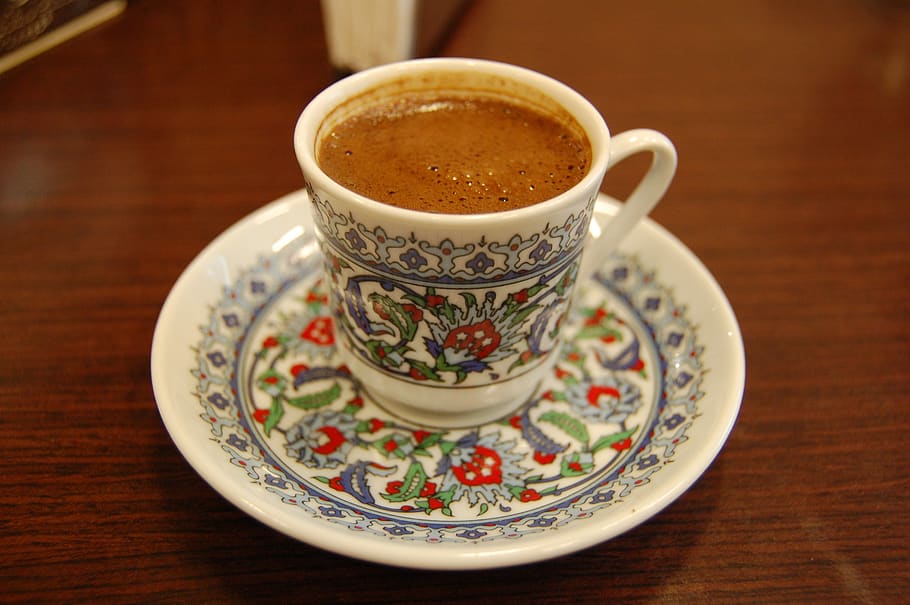 turkey, coffee, cup, mug, crockery, saucer, table, food and drink HD wallpaper