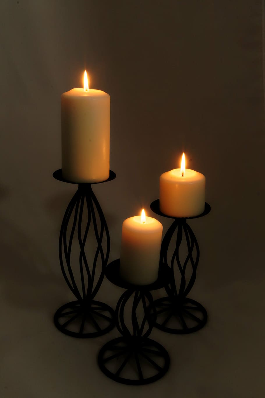 candle, flame, fire, light, burn, wax candle, candlelight, cozy HD wallpaper