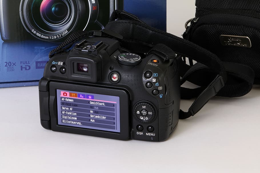 Digital Camera, Camera, Camera, Canon, Powershot, sx1 is, technology HD wallpaper