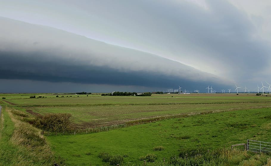 storm, storm front, cloud front, forward, dark clouds, sky HD wallpaper