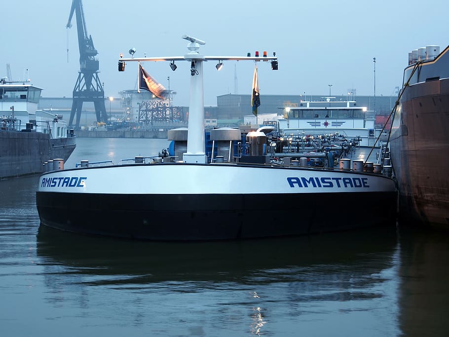 amistade, ship, rotterdam, harbour, port, freight, cargo, logistics HD wallpaper
