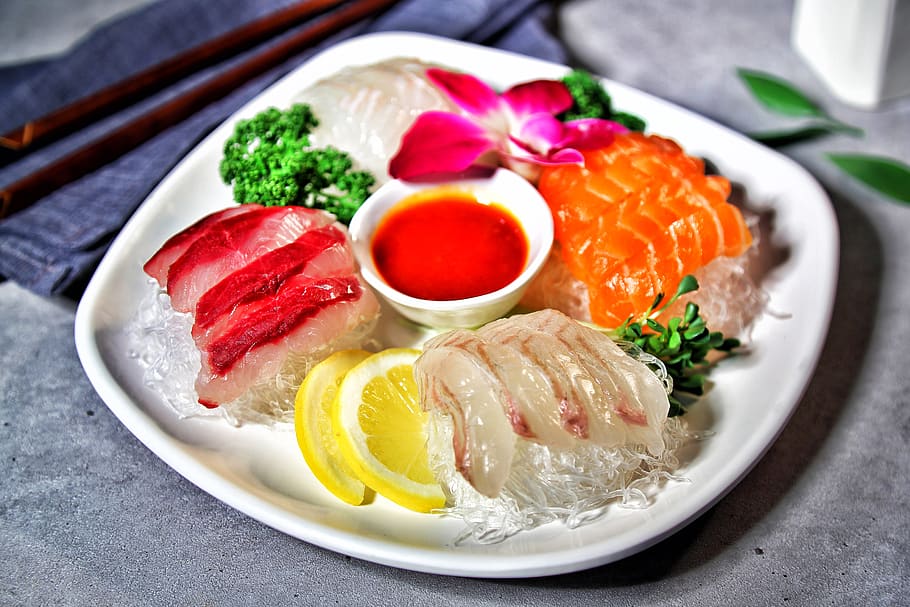 food, edition, gourmet, dining, food and drink, plate, asian food HD wallpaper