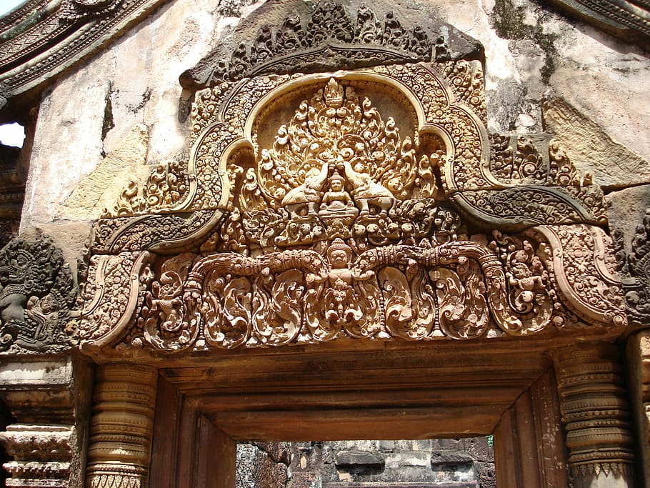 cambodia, ancient, ruins, architecture, built structure, art and craft HD wallpaper