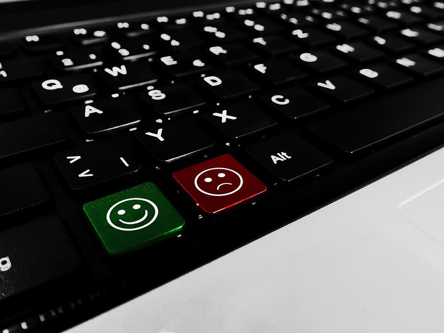 Keys, Keyboard, Technology, Computer, laptop, notebook, smiley HD wallpaper