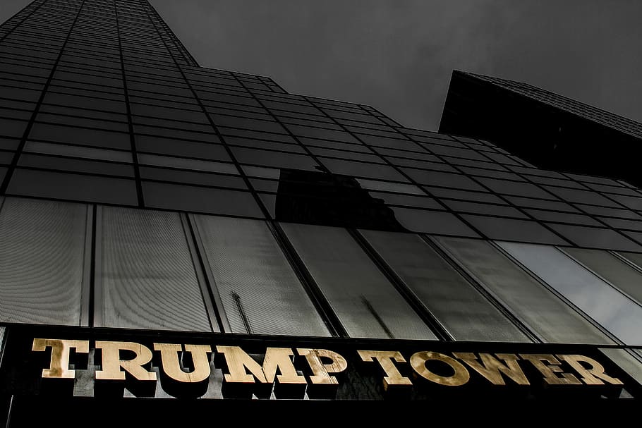 grayscale photo of Trump Tower, Trump Tower building, achitecture