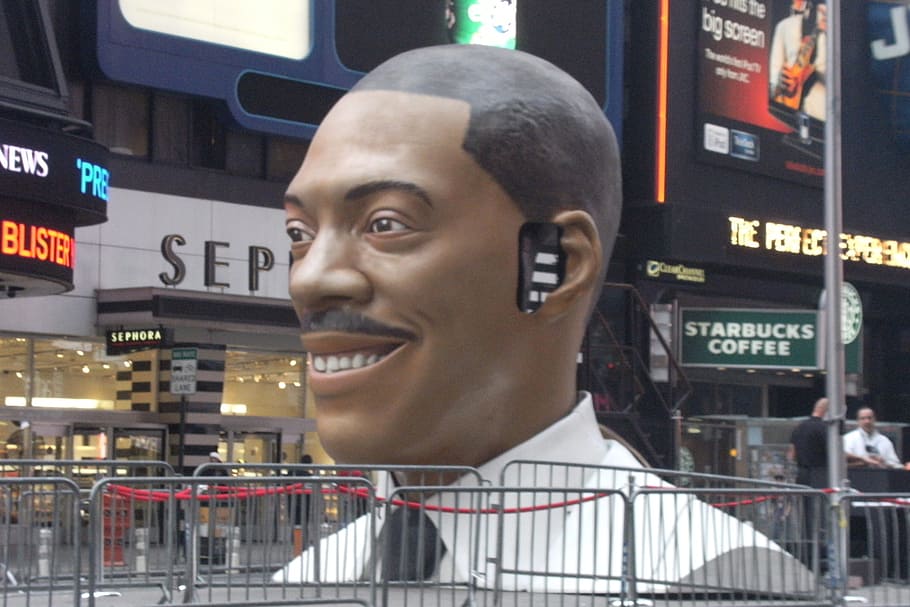 new york, times square, eddie murphy, architecture, text, city HD wallpaper