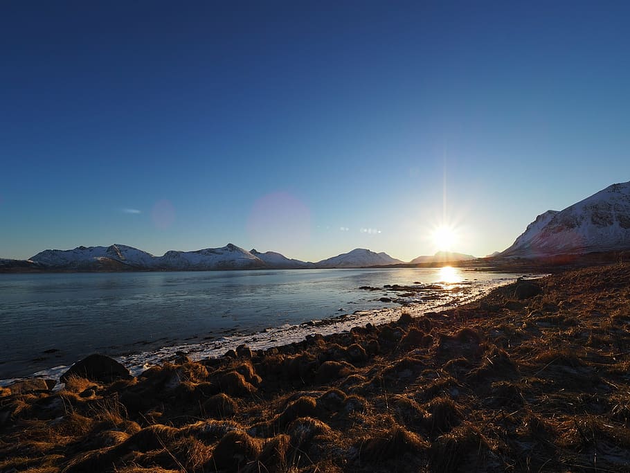 sun, beach, sea, vacation, outdoor, relaxation, sky, water HD wallpaper