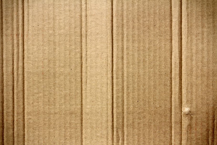 brown cardboard surface, cardboard box, abstract, art, backdrop, HD wallpaper