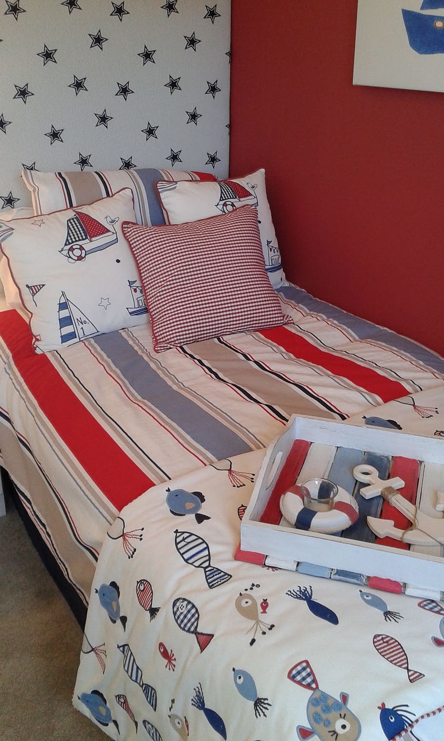 Child, Room, Bedding, Single Bed, child room, pillow, comfortable HD wallpaper