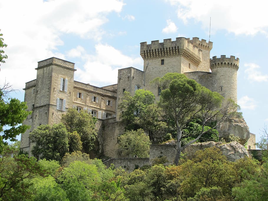 castle, nature, landscape, architecture, built structure, building exterior HD wallpaper