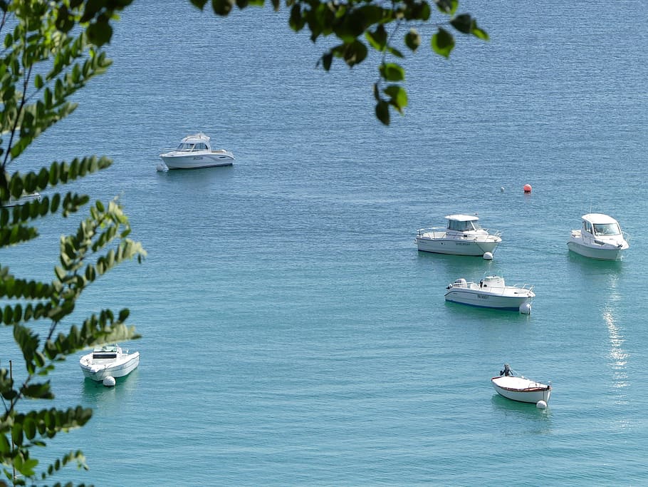 boat, landscape, brittany, nautical vessel, water, transportation HD wallpaper