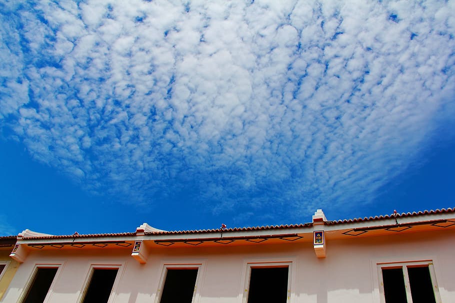 blue, sky, cloud, old town, malacca, melaka, malaysia, hot HD wallpaper