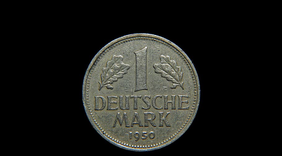 german, german mark, germany, formerly, money, coin, coins, HD wallpaper