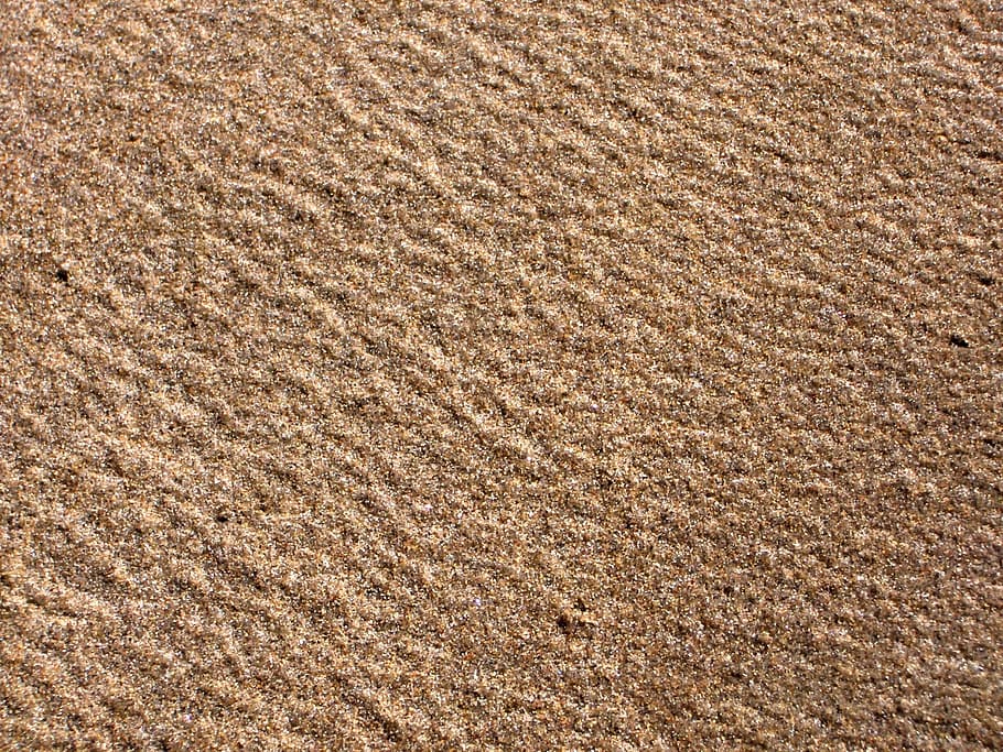 sandy, beaches, lands, brown, tiny, particles, light brown, HD wallpaper