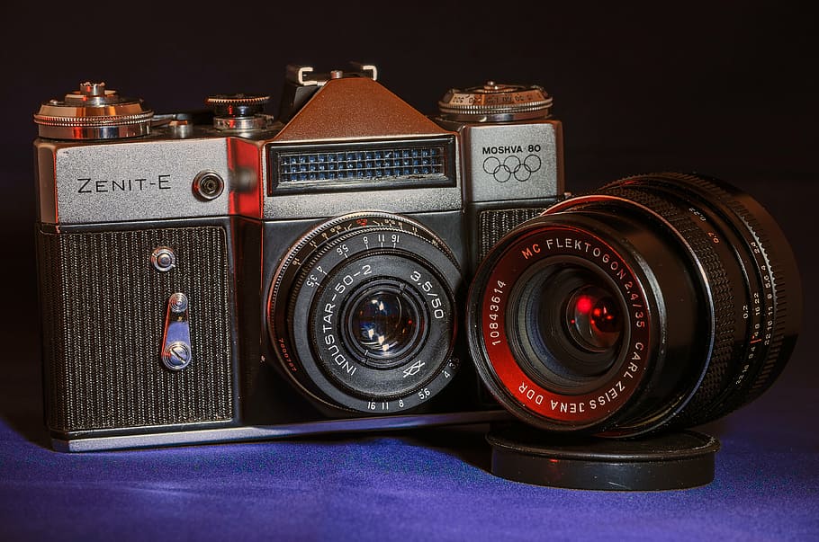 cameras, old, retro, photo, photography, lens, bottlecap, camera - Photographic Equipment, HD wallpaper