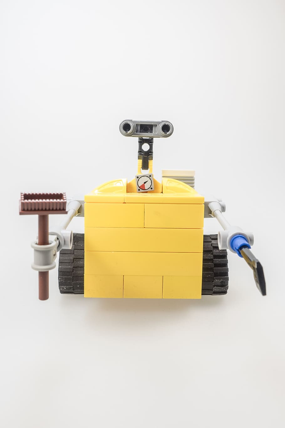 LEGO Wall-E Robot Character from Pixar Animated Movie Carrying a