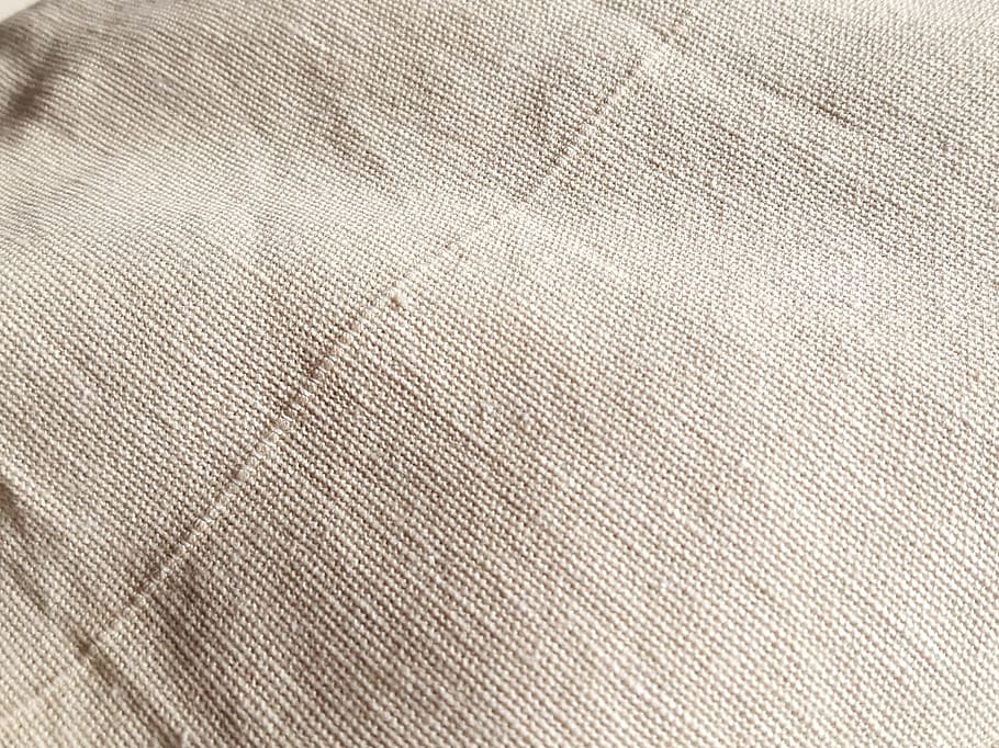 photo of white cloth, woven, fabric, texture, fiber, material