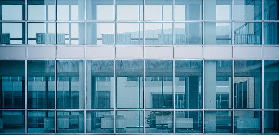 Building, Windows, Architecture, glass - material, full frame HD wallpaper
