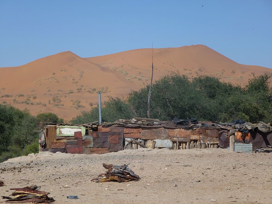 landscape, namibia, travel, sky, building exterior, mountain HD wallpaper