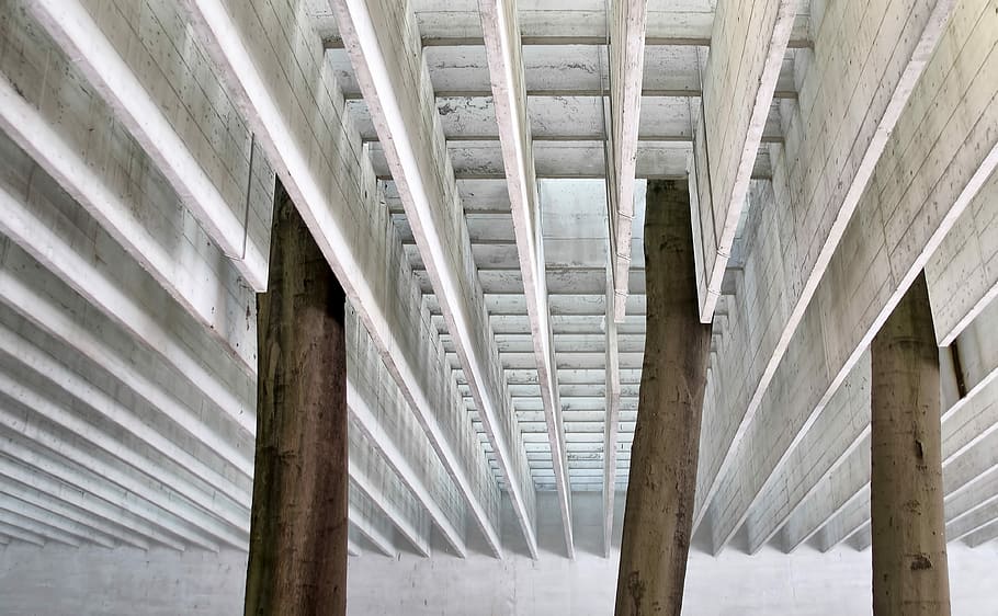 brown wood log, building, architecture, structure, bridge, wooden HD wallpaper