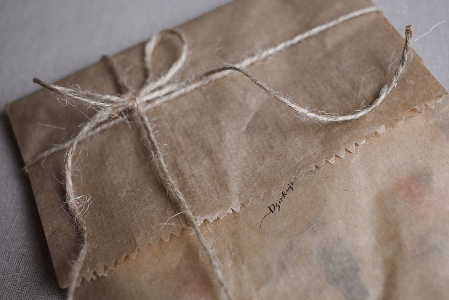 brown paper envelope, bag, beige, craft, decorative, keep, linen HD wallpaper