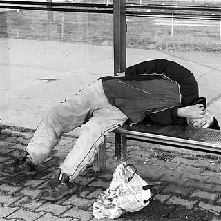 HD wallpaper: homeless, man, sleeping, drunk, social, people, society ...