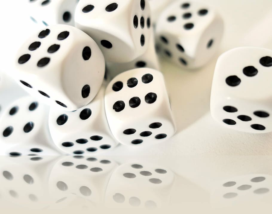 cube, 21, points, six edges, eyes, cup, movement, fall, leisure HD wallpaper