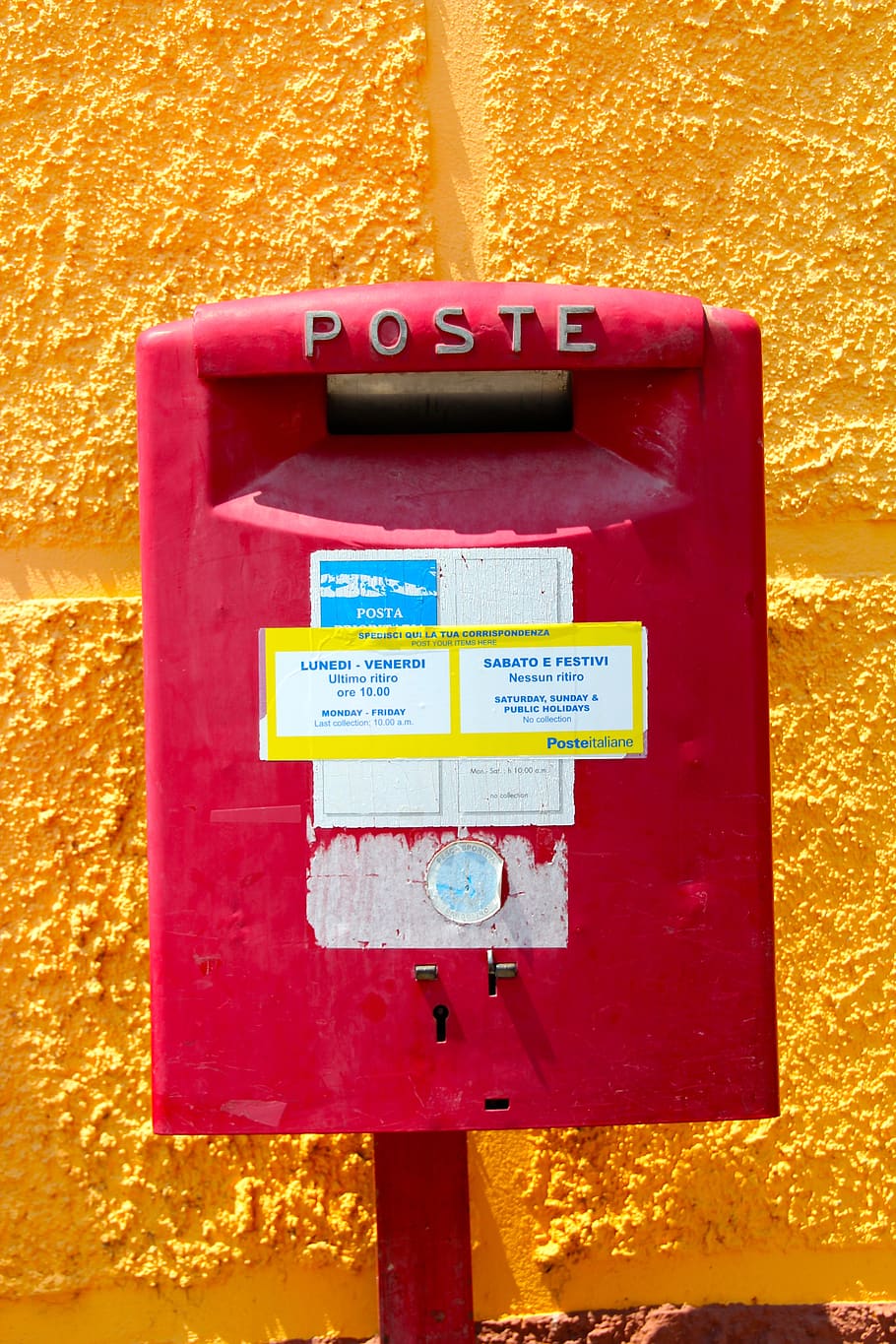 post, mailbox, letters, red, letter boxes, communication, no people