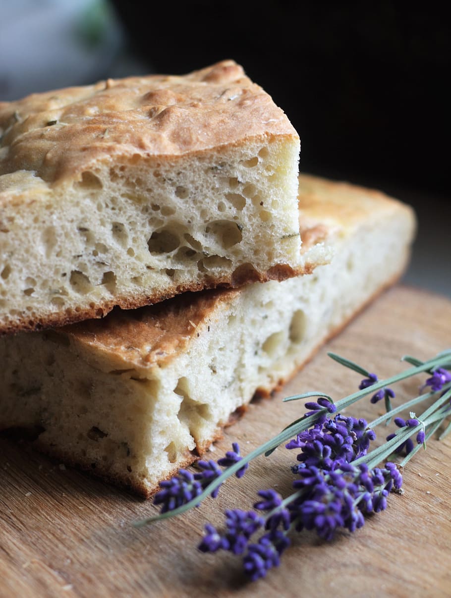 bread, house, baking, lavender, the smell of, aroma, decoration HD wallpaper