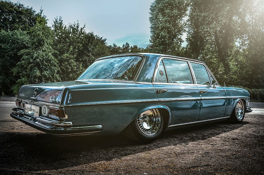car, chrome, classic, design, ground, luxury, mercedes-benz HD wallpaper