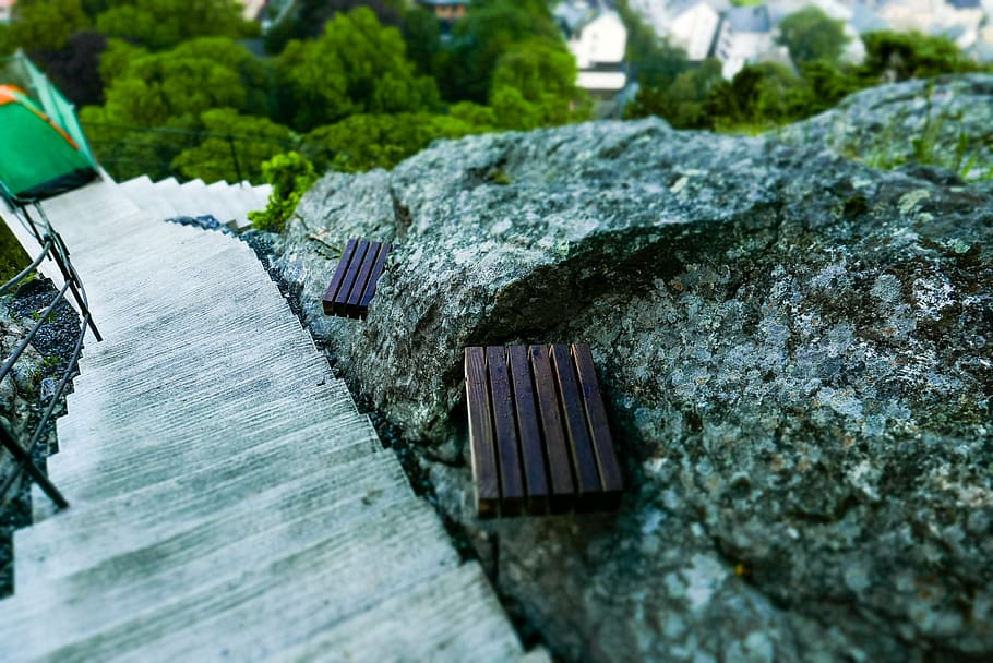 blur, crates, daylight, environment, high angle shot, landscape HD wallpaper
