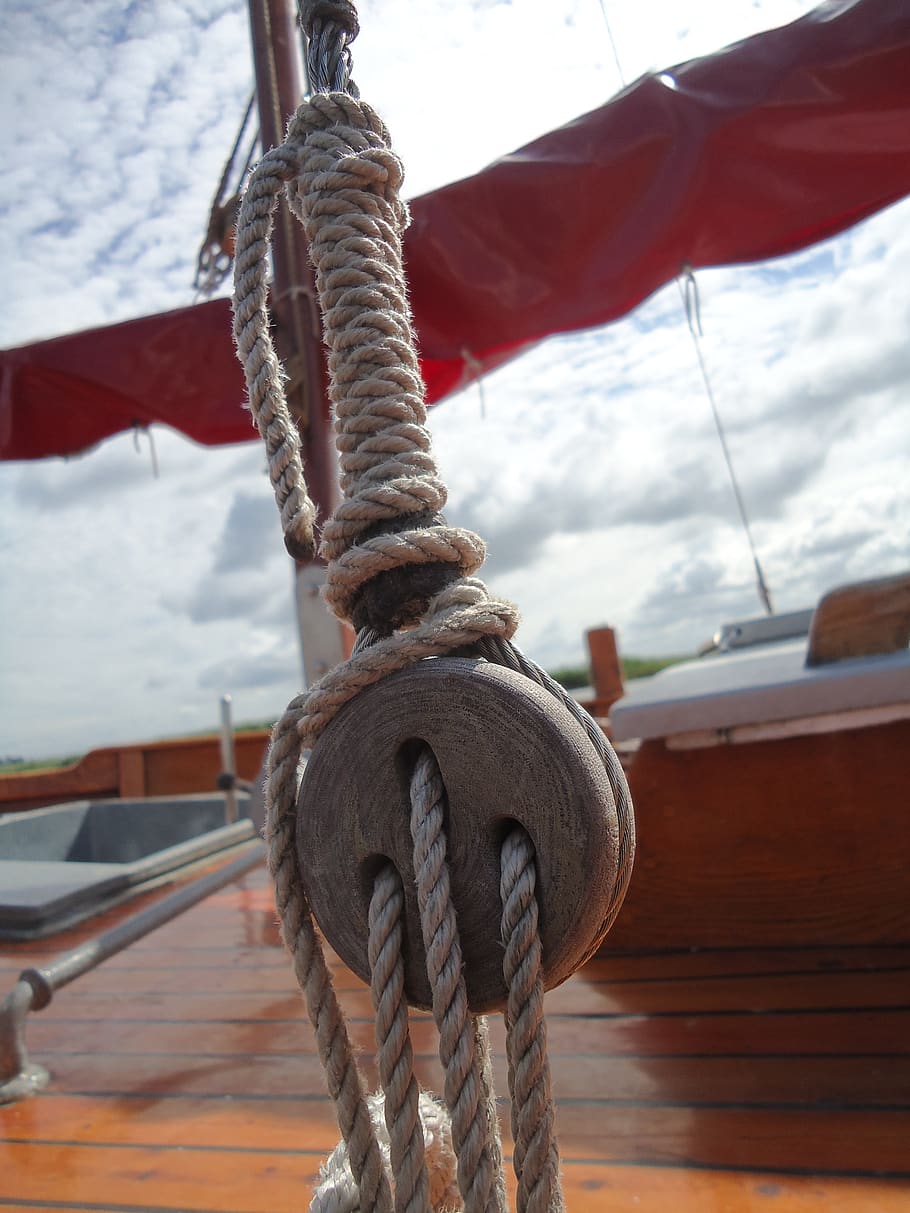 rigging, sail, sailing boat, water sports, sea, ship, baltic sea, HD wallpaper
