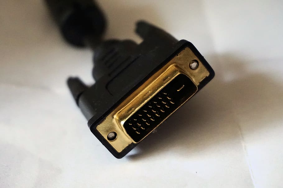 Dvi, Cable, Computer, Accessories, connection, hardware, monitor cables HD wallpaper