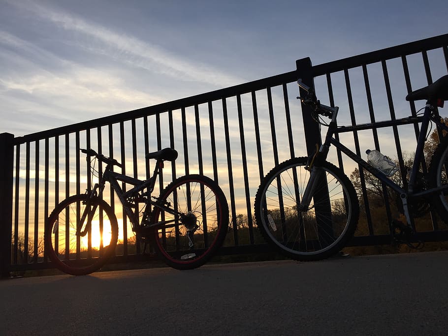 cycle, photography, travel, bicycle, outdoors, cycling, sunset HD wallpaper