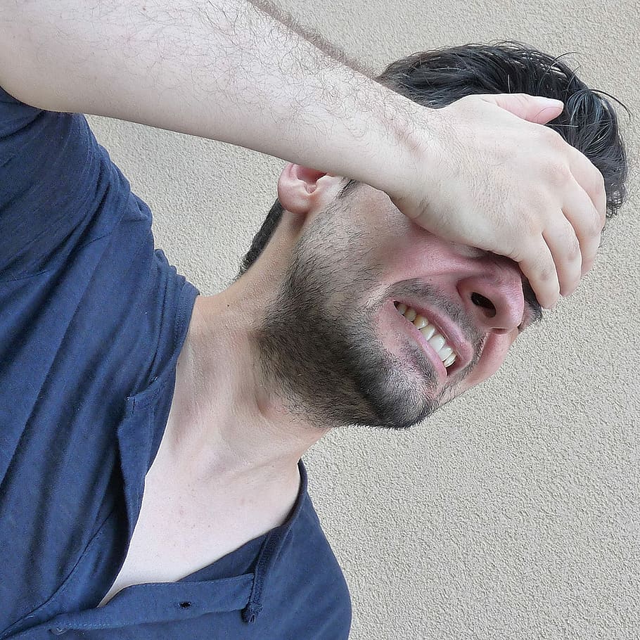Headache, Image, Man, Stress, stressed man, person, portrait HD wallpaper