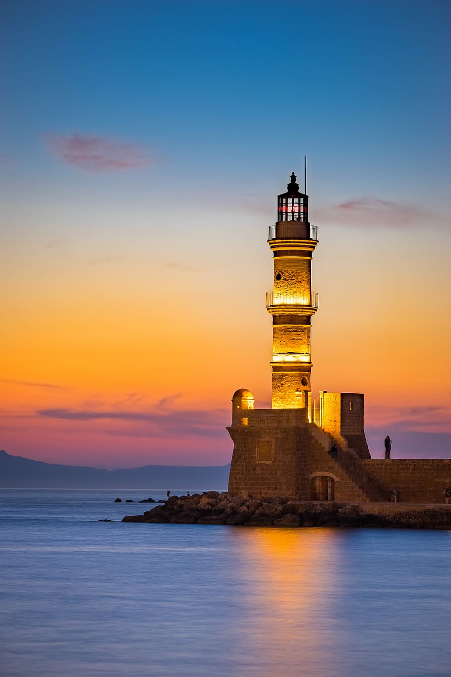 brown lighthouse during golden hour, Maiden's tower, Istanbul Turkey, HD wallpaper