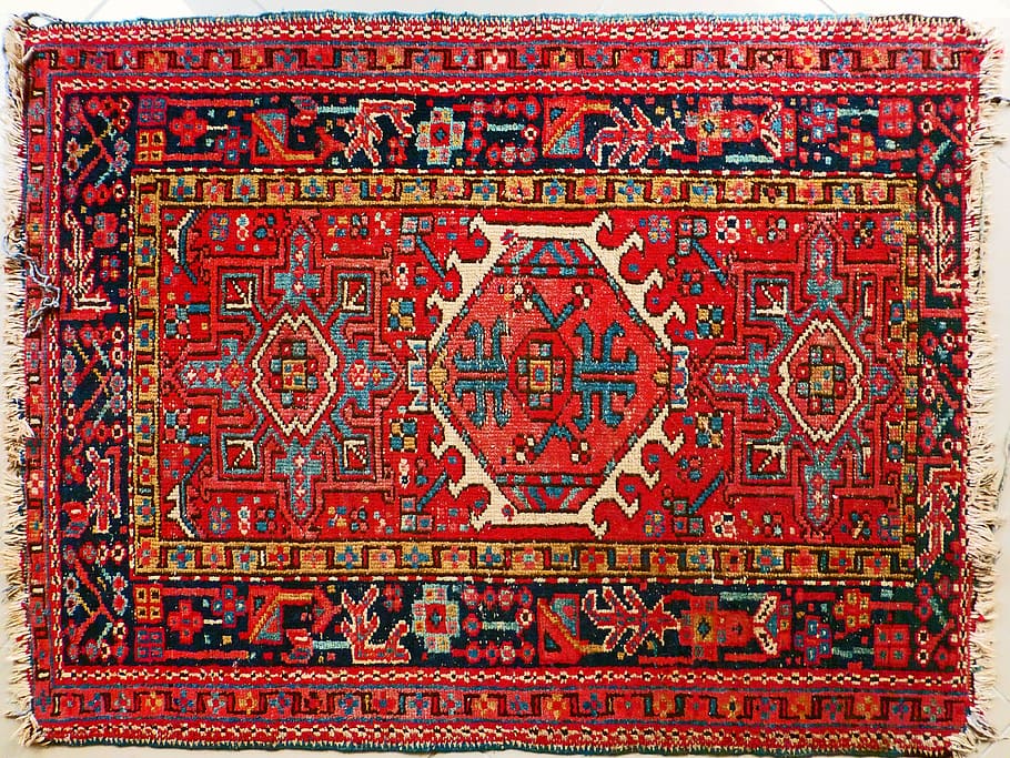 red, black, and blue area rug photography, carpet, persians, retired