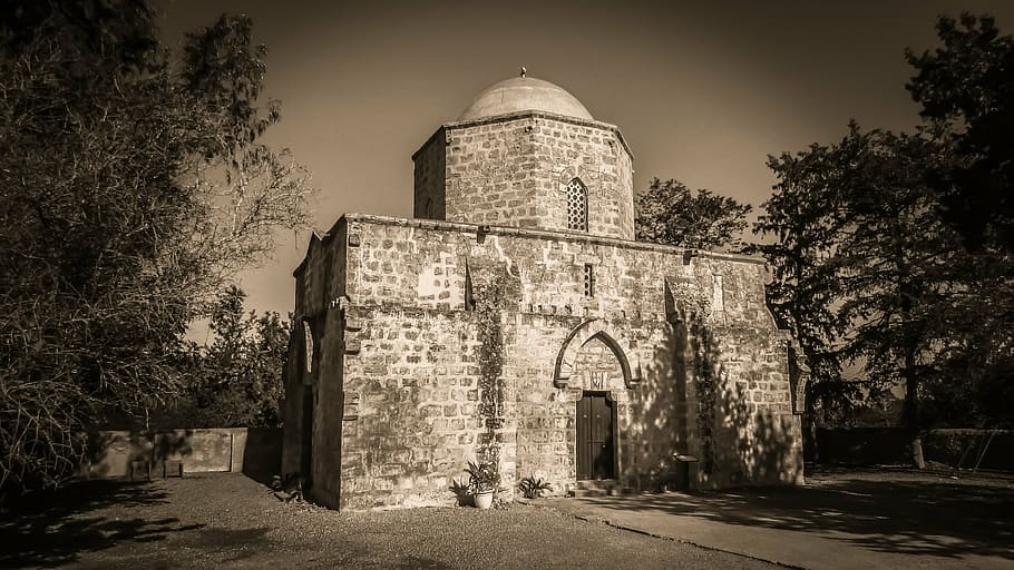cyprus, avgorou, church, orthodox, religion, architecture, christianity HD wallpaper