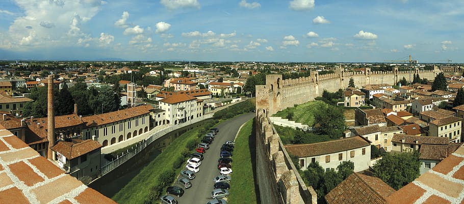 citadel, padova, veneto, overview, architecture, italy, walls HD wallpaper