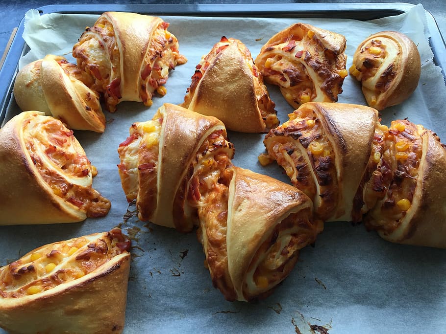 Lunch, Baking, Pizza, Cheese, leavened dough, pasta, eating HD wallpaper